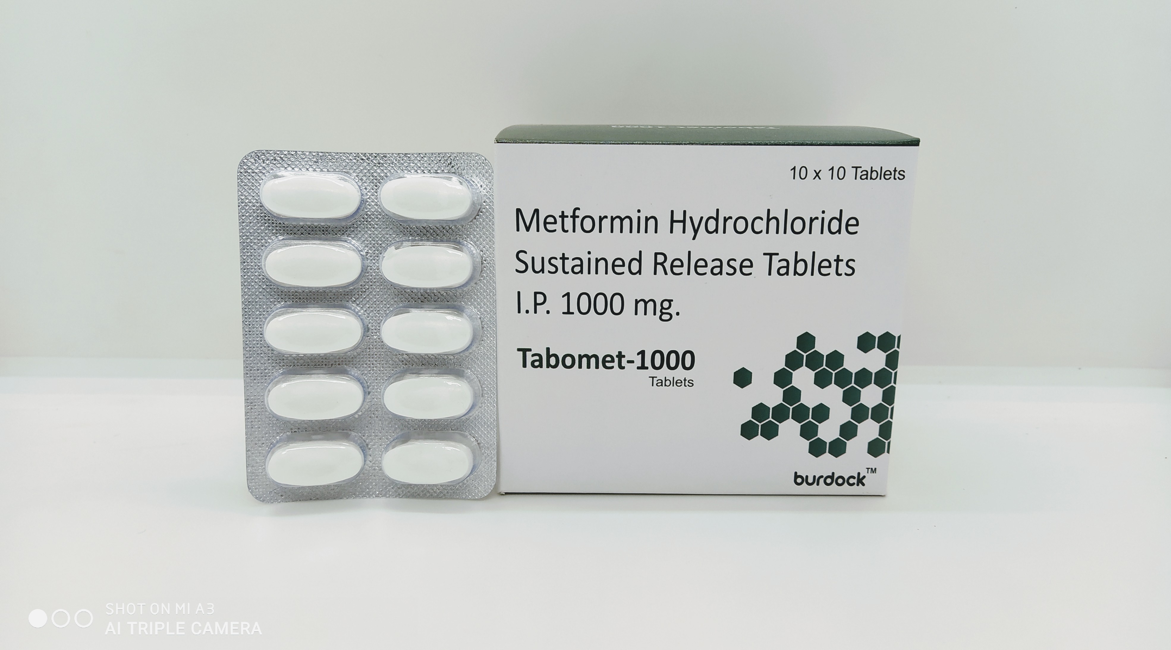 Tabomet-1000 Tab. | Metformin 1000mg (Sustained Release)